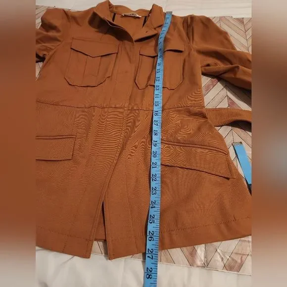 A.L.C. Tan Bomber Jacket - Picture 9 of 14